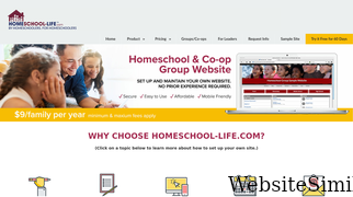 homeschool-life.com Screenshot