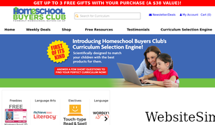 homeschoolbuyersco-op.org Screenshot