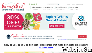 homeschoolgiveaways.com Screenshot