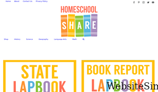 homeschoolshare.com Screenshot