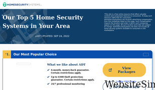 homesecuritysystems.net Screenshot