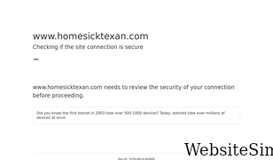 homesicktexan.com Screenshot