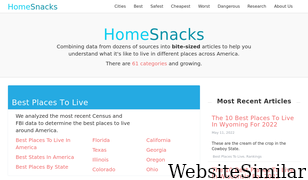 homesnacks.com Screenshot