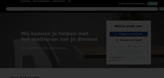 homify.nl Screenshot