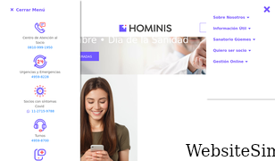 hominis.com.ar Screenshot