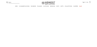 honestbabyclothing.com Screenshot