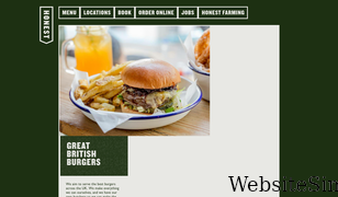 honestburgers.co.uk Screenshot