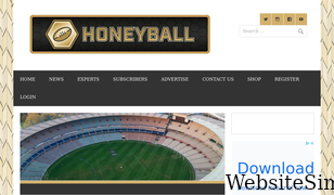 honeyball.com.au Screenshot