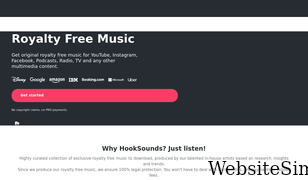 hooksounds.com Screenshot