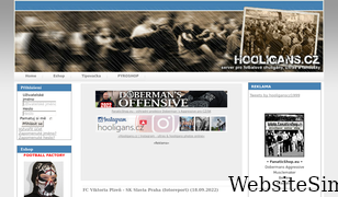 hooligans.cz Screenshot
