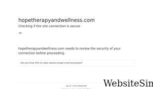 hopetherapyandwellness.com Screenshot
