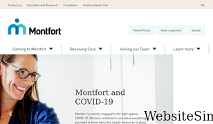 hopitalmontfort.com Screenshot