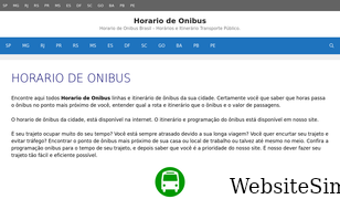 horariodeonibus.net Screenshot