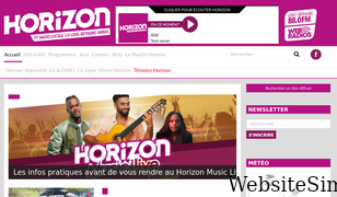 horizonradio.fr Screenshot