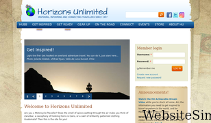 horizonsunlimited.com Screenshot