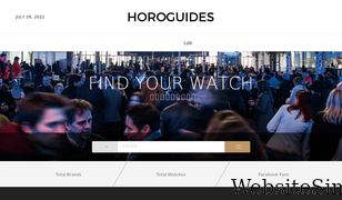 horoguides.com Screenshot