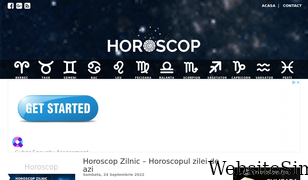 horoscop.ro Screenshot