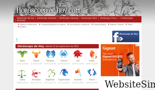 horoscopodehoy.com Screenshot