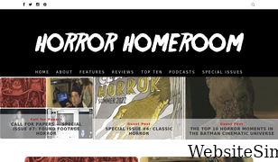 horrorhomeroom.com Screenshot