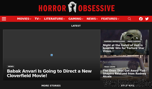 horrorobsessive.com Screenshot