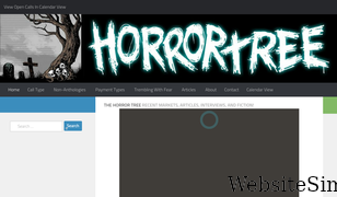 horrortree.com Screenshot