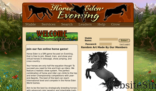 horseeden.com Screenshot