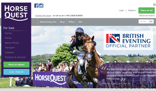 horsequest.co.uk Screenshot