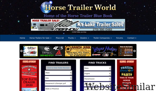 horsetrailerworld.com Screenshot