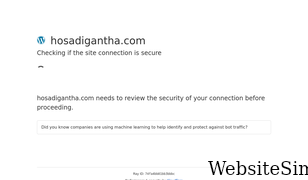 hosadigantha.com Screenshot