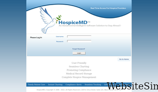 hospicemd.com Screenshot