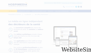 hospimedia.fr Screenshot
