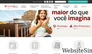 hospitalanchieta.com.br Screenshot