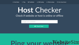 hostchecker.net Screenshot