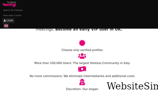 hostesswing.com Screenshot