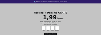 hostinger.es Screenshot