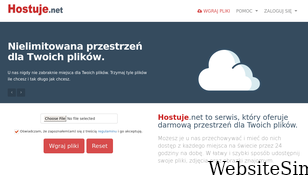 hostuje.net Screenshot