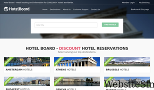 hotel-board.com Screenshot