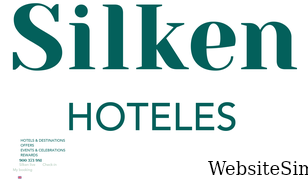 hoteles-silken.com Screenshot