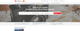 hoteles.net Screenshot
