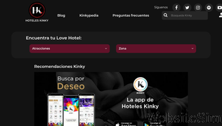 hoteleskinky.com Screenshot