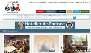 hotelier.de Screenshot