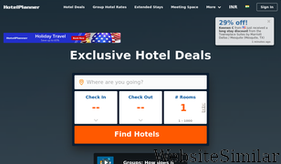 hotelplanner.com Screenshot