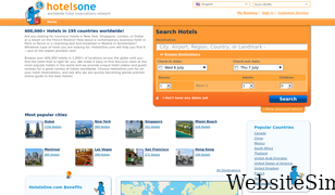 hotelsone.com Screenshot