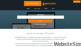 hotmaths.com.au Screenshot