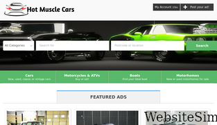 hotmusclecars.com Screenshot