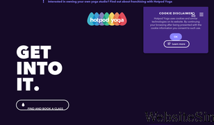 hotpodyoga.com Screenshot