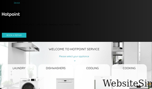 hotpointservice.co.uk Screenshot