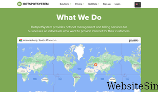 hotspotsystem.com Screenshot
