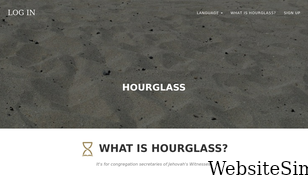 hourglass-app.com Screenshot