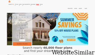 houseplans.com Screenshot